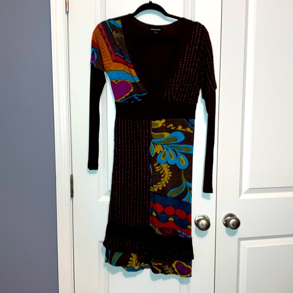 Multicolored dress